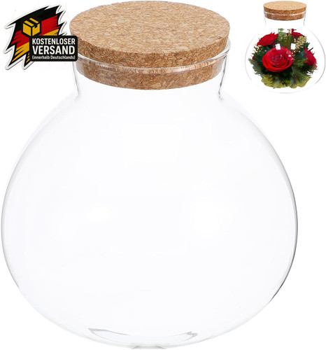 Glas terrarium runde - glas-terrarium,