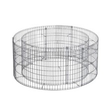 Hochteich Bausatz inkl. Teichfolie Trennvlies Ø 92/72 cm H 40 cm Gartenteich