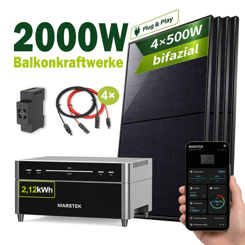 2000w balkonkraftwerk mit - 2000w,