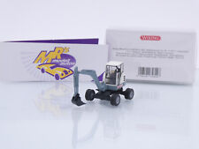 Wiking 0658 09 # Mini-Bagger Mobilbagger in " alpenblau-hellgrau " 1:87 NEUHEIT