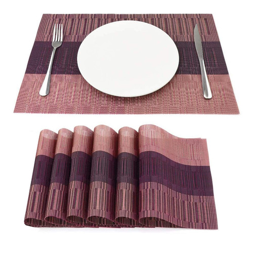 12er tischset set pvc - 12er, platzset