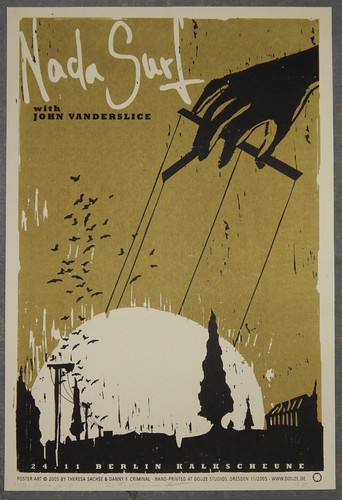 Konzert plakat nada - surf,
