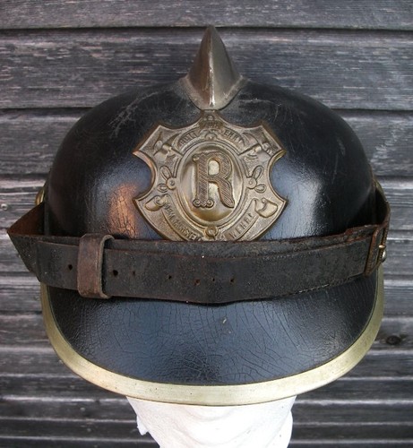 Feuerwehrhelm antik feuerwehr - feuerwehrhelm,