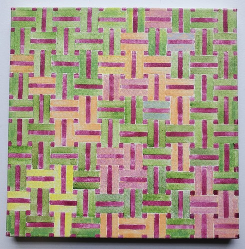 Gemälde acryl konstruktiv - acryl,