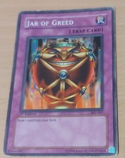 Yu Gi Oh Karte "Jar Of Greed" SKE-047 1. Auflage Englisch