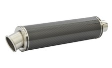 Triumph Daytona 900 SP Engineering Carbon Fibre Round Big Bore XL Auspuff