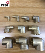 Winkel Messing Winkelstück Bogen 90° Fitting 1/8" 1/4" 3/8" 1/2" 3/4" 1"- 2 Zoll