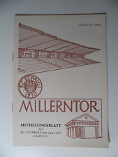 FC St. Pauli Vereinsnachrichten August 1967 Millerntor