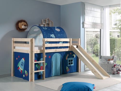 Spielbett hochbett kinderbett - hochbett,