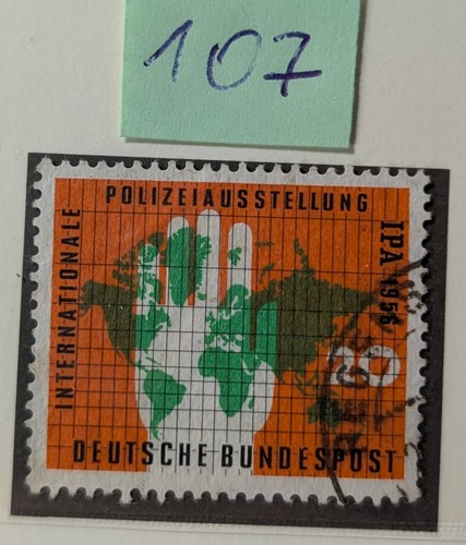 Marke brd 1956 internationale - marke,