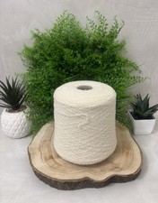 Baby Alpaka Boucle Garn NM 7500 Made In Italy Color Moon Rocca 570 gr