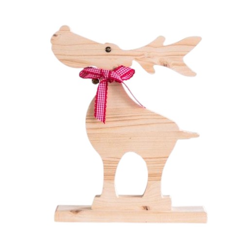 Elch holz adventsdeko - elch,, holz,