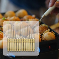 12x BBQ Spieße runde Form