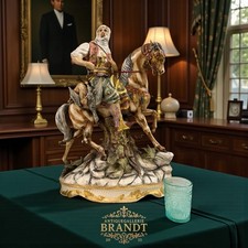 Große Reiterfigur Pferd