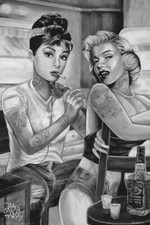 Marilyn Monroe & Audrey