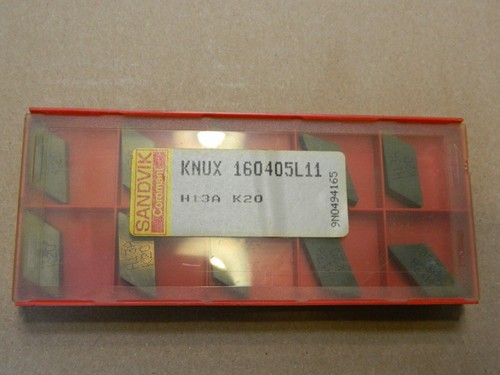 10x wendeplatten sandvik knux - wendeplatten,
