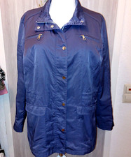 tolle lilablaue Übergangslongjacke v. Mark Adam Gr. 46