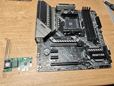 MSI MAG B550M Mortar AMD AM4 Micro-ATX Mainboard Motherboard Hauptplatine Schwar