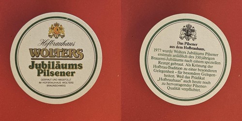 Wolters jubiläums pilsener - wolters,