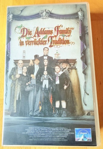 Vhs die addams family - vhs,