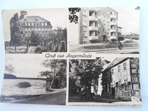 Angermünde einstein schule - ak,