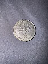 2 Deutsche Mark DM Münze 1970 D Konrad Adenauer 1949-1969Deutschland Bundesadler