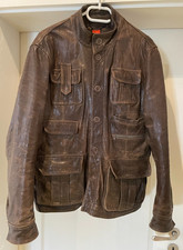 Original Hugo Boss Lederjacke