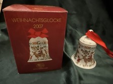Porzellanglocke Weihnachtsglocke 2007 - Hutschenreuther - in OVP