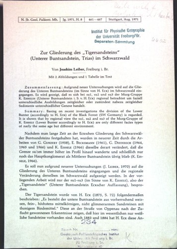 Zur gliederung des - zur,