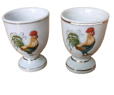 2 alte Eierbecher  Porzellan