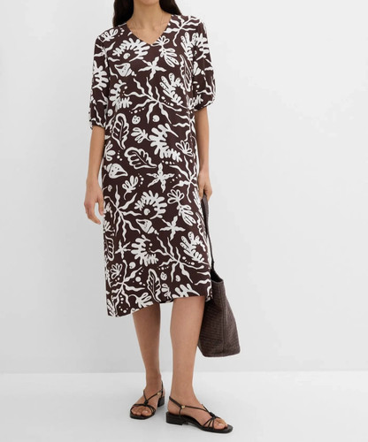 Midikleid sommerkleid kleid - midikleid, 46
