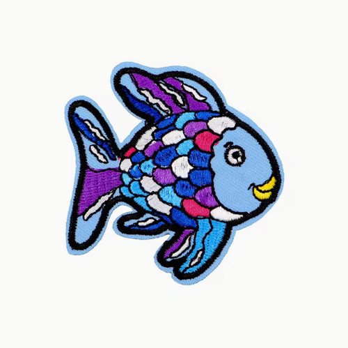 Regenbogen fisch aufbügler - fisch,