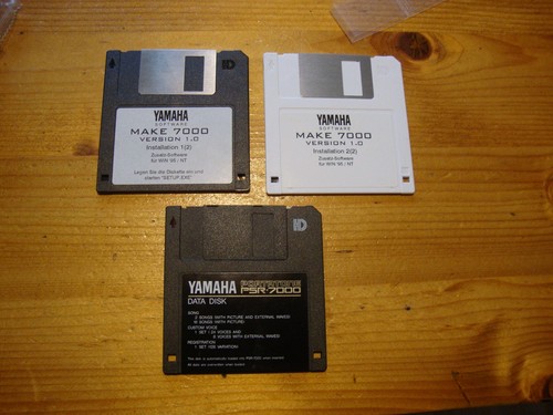 Yamaha psr 7000 data disk - yamaha, 3,5"