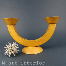 Art Déco Leuchter Holz Ahorn