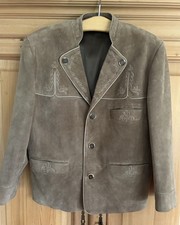 Trachten Herren Lederjacke