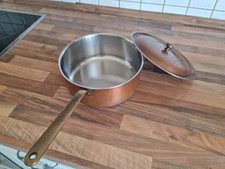 Spring Culinox Kupfer Kasserolle Kupfertopf   22cm Durchmesser 