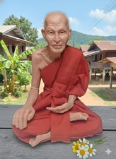Buddha - Figur Lebensecht Handarbeit aus Thailand