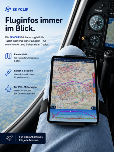 Kniebrett für piloten - kniebrett,