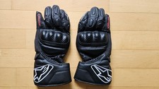 Wie Neu Alpinestars SP-8 Größe XL Motorradhandschuhe schwarz