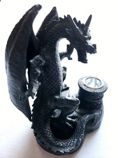 Drachenfigur Kerzenhalter