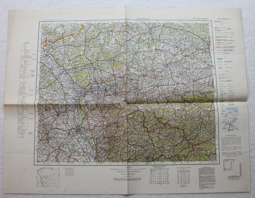 Düsseldorf 1936 landkarte - düsseldorf,