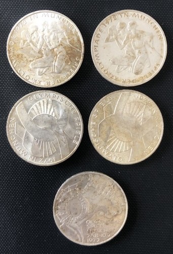 Silber münzen brd - 5, 10