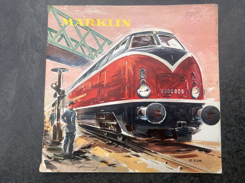 Märklin katalog 1957 - katalog,