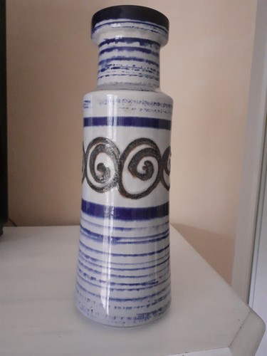 Vase steingut nürnberger - vase, steingut,