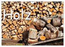 Holz (Wandkalender 2026 DIN A4