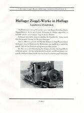 Ziegel Werke Hollage Reklame von 1928 Werbung Berentleg Recke Hebrock Schnepper