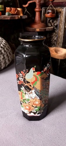 Alte vase golden peacock - alte, japan