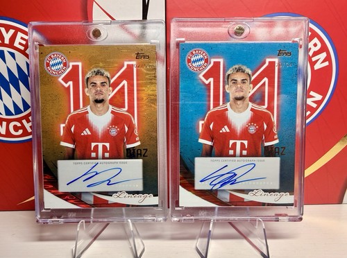 Topps lineage díaz - lineage,