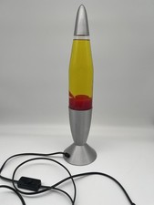 Lavalampe Rot Orange Retro 45 cm Inkl. Leuchtmittel