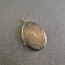 Antikes ovales Fotomedaillon